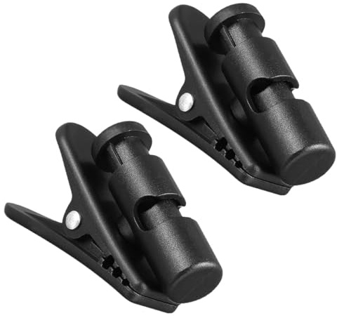 NAMOARLY Rotating Earphone Cable Holder 2Pcs Small Headset Wire Organizer Clip for Desk Use with Secure Fit and Adjustable Design