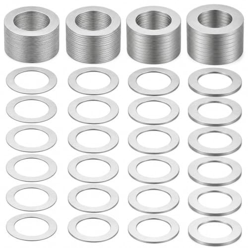 UYVPAER 80 Piezas Arandelas Metalicas M10 De Acero Inoxidable, Para Bisagras De Puertas Interiores, 0,1-0,5Mm