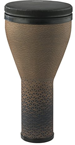 Remo World Percussion Djembe Festival – Acousticon Kessel – Fliptop Black Suede Fell – Cafe – 20,5 x 10 – DJ-2510-64