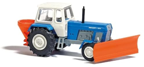 Busch 8699 Traktor mit Schneepflug
