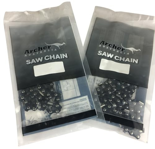 2 x Black and Decker 10 25cm Archer Chainsaw Saw Chain DN410 with 38 Drive Links