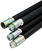 Drain Rods 4 Piece Set - 4 x 910mm Drain Rod Extension Set