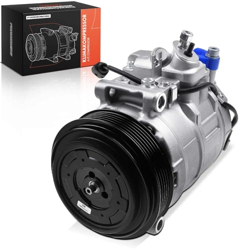 Frankberg Compresseur de Climatisation avec embrayage Diesel Compatible avec Q7 (Van) 4LB 3.0TDI quat.tro 2007-2015 Remplacer# 7L6820808, huile incluse