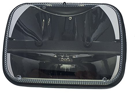 SXMA Sealed Beam LED-Arbeitsscheinwerfer LED-Scheinwerfer mit Tagfahrlicht 5x7 Zoll für alle Geländewagen Je ep W Rangler JK JL Cherokee XJ 4XE SUV 1PC