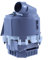 DEKAROX Pompa di riscaldamento EDS II Generation per Bosch Siemens 00654575 654575 Küppersbusch 436682, pompa di circolazione per riscaldamento, diametro 37 mm, diametro erogatore 30 mm, pompa di