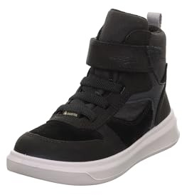 Superfit Jungen Cosmo leicht gefütterte Gore-Tex Sneaker, SCHWARZ/GRAU 0000
