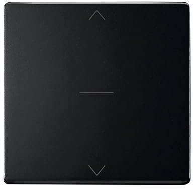 SIMON - Tecla para Interruptor de Persianas, Serie 82 Concept, Compatible con Series de Mecanismos 75, 31, 82 y 88, Fácil de Instalar, Efecto Mate Antihuellas, Color Negro