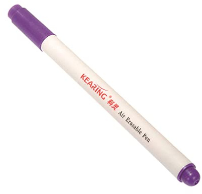HUANIZI Vanishing Air Erasable Pen Disappearing Ink Fabric Marker Pen Temporary Marking Pen Practical Fabric Sewing Marking Pens