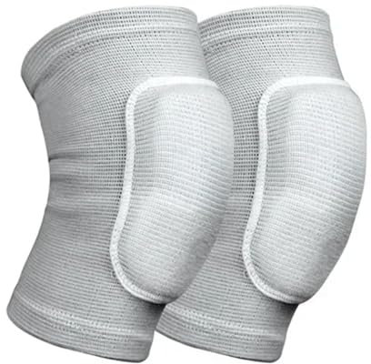 CHUBARIY 2pcs/Set Sports Kneepad Men Knee Pads Knee Support Fitness Gear Basketball Knee Brace Protector Male Non-Slip Sport Safety Women Knee Support Brace(Color:Grey,Size:Large)