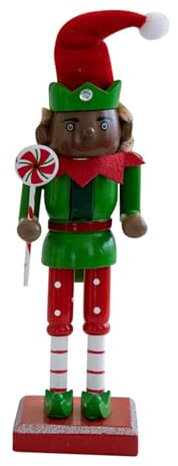 Nutcrackers Figures, Wooden Soldier Nutcracker Christmas Santa Figures, Decorative Tabletop Figurine, Holiday Nutcracker Soldier Doll, For Christmas Tree Decorations