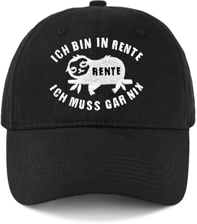 Toctax Baseball Cap Herren – Atmungsaktive Baumwollkappe, Verstellbar – Leicht & Bequem – Geschenk für Männer, Papa, Opa – Ideal für Vatertag, Geburtstag, Renteneintritt – Sport, Freizeit & Outdoor