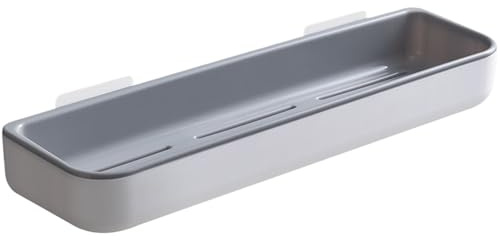 Generico Sobre la barra de agua - Lavando pared a pared rastrillado de pared | Organizador de baño para baño montado en la pared decoración del hogar para baños, ducha y baño