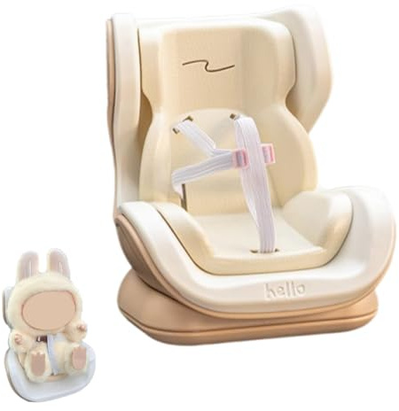 EIHI 1 Pieza Asiento de Coche para muñecas, para Decorar El Coche, Asientos De Seguridad Muñeca