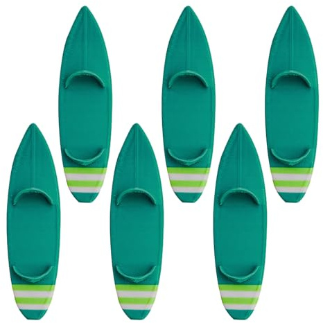 Finger Surfboard,6 Stücke Surfer Spielzeug - Sammelbare Fingerboards Für Kinder Jugendliche Fenster Schreibtisch Deko Party Mitbringsel