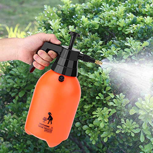 Yctze Bärbar Handhållen Trycksatt Trädgårdsspruta, Högtrycksdimningslägen Sprayflaska, Växtbevattningssaneringsspruta för Hemträdgård (2L)