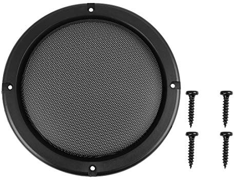 X AUTOHAUX Copertura per griglia da 16,5 cm, in rete, per altoparlanti auto, woofer e subwoofer