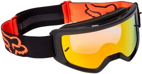 FOX Main Stray Mirrored Goggles Black/Orange OS