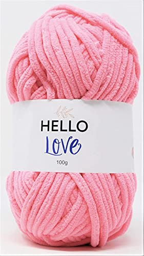 Hello Love Yarn, Soft Pink, 100g