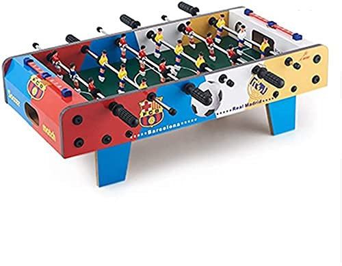 MU Tischfußballbrett Spiel Holz Fußballtisch, Foosball-Maschine, Kindertopfspielzeug, Ideal Kindertag Geburtstagsgeschenk Für Jungen 3+ Jahre Alte Billardtische,50 cm