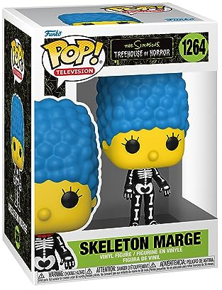 Funko Pop! TV: Simpsons S9- Skeleton Marge Simpson - The Simpsons - Figura de Vinilo Coleccionable - Idea de Regalo- Mercancia Oficial - Juguetes para Niños y Adultos - TV Fans