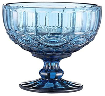 ZHANGWING Tazza di caffè Vetro Gelato Tazza Coppa Freddo Drink Dent Scodella Dregne Drebbino Insalata Mug Tazza Creativo Insalata Piatto Ristorante Ristorante Hotel Milkshake Cups