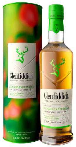 Glenfiddich Orchard Experiment Single Malt Scotch Whisky, 70cl - veredelt in Somerset Pomona Fässern