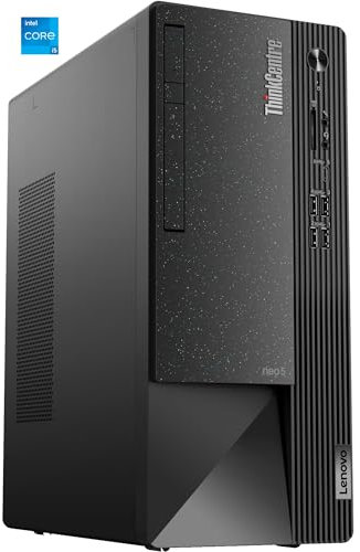 Lenovo ThinkCentre neo 50t i5-12400 Tower Intel® Core™ i5 16 GB DDR4-SDRAM 512 GB SSD Windows 11 Pro PC Schwarz, Grau