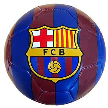 Balón de Fútbol Barcelona Oficial. Balón de Fútbol Blaugrana. Modelo 2023 2024. Talla para Adultos y Niños (Talla 5 - Grande)