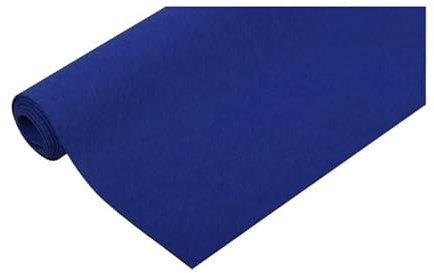 Filzstoff 3 Meter/1 m/0,5 m * 1 mm dickes/weiches Filzstoffblatt, verschiedene Farben, Filzpackung, DIY-Handwerk, Nähen, Puppen, Vliesstoff, Patchwork – 1,05 m breit (Color : Blue, Size : 1m)