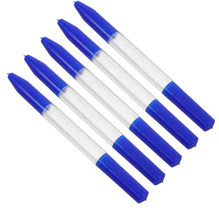 CALLARON 5stücke Uhrenöl Stift Set Für Uhrenreparatur Präzisionsöl Applikator Für Mechanische Und Quarzuhren Werkzeug Für Uhrmacher Mit Nachfüllsystem Und Kunststoffmaterial