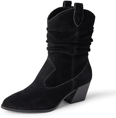 Amazon Essentials Damen Modische Halbhohe Westernstiefel