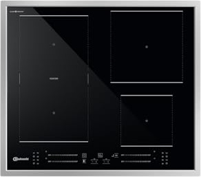 Bauknecht BS 5460C CPFT Induktions-Kochfeld-Booster-Funktion-CleanProtect-Touch Control Steuerung-Flexi Duo-Simmer-Funktion-Restwärmeanzeige