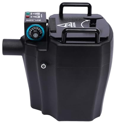 Bodennebelmaschine 3500W, Trockeneis Nebelmaschine mit 150m² Coverage, Fog Machine für Outdoor Events und Bühne, 5kg Trockeneis Kapazität mit Sicherheits-Abschaltung