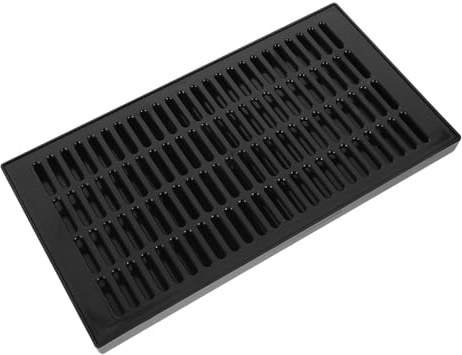 VALICLUD Plastic Kegerator Beer Drip Tray Leakproof Beverage Catcher for Home Bar Party Use Removable Easy-clean Rectangular Drip Catcher for Drink Dispenser and Water Dispensing