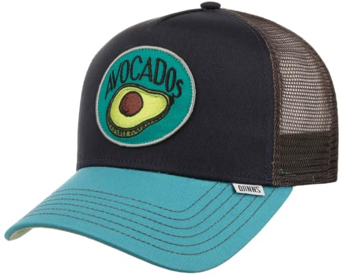 Djinns Gorra Trucker Avocado HFT de Malla Camionero (Talla única - Azul Oscuro)