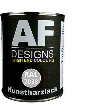 1 Liter Kunstharz Lack Buntlack Kunstharzlack RAL7038 ACHATGRAU glänzend