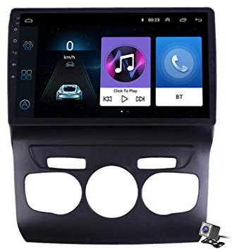 Android 8.1 10.1 Pollici GPS Navigazione Sistemi Multimediali per Citroen C4 C4L 2013-2017 con Car Multimedia FM AM Radio, WiFi Tethering Internet/Audio Stereo,4g+WiFi: 2+32 GB