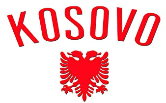 Kosovo Albanien Albanische Albania Kosovo Adler Aufkleber 20 x 12 cm A5606