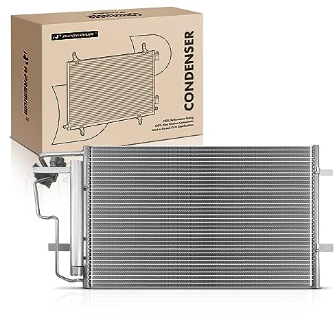 A-Premium Air Conditioning A/C Condenser Compatible with 2010 2011 2012 2013 Mazda 3 2.0L 2.5L, Fit Sedan Only