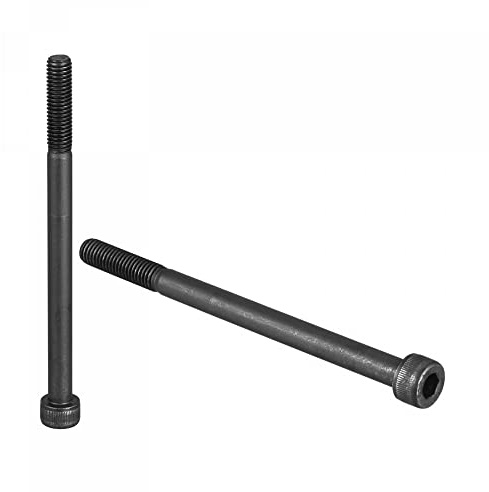 sourcing map M8 x 115 mm Innensechskantschrauben, 12,9 Grade Alloy Steel Cap Screws Halbgewinde 10 Stück