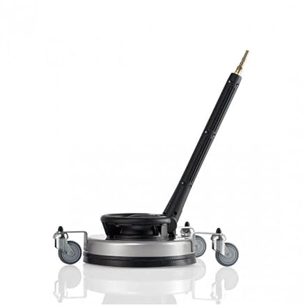 Round Cleaner UFO inox avec rallonge 500mm et roues