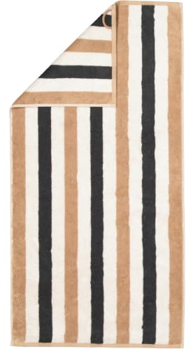 Cawö Handtücher Coast Stripes 6213 anthrazit-Natur - 37