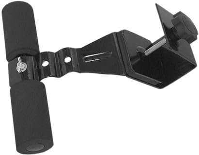 YARNOW Tür Bauchtrainer Sit Ups Trainer Aus Eisen Verstellbar Incl Brust Expander Schwarz Für Indoor Muskeltraining Zuhause