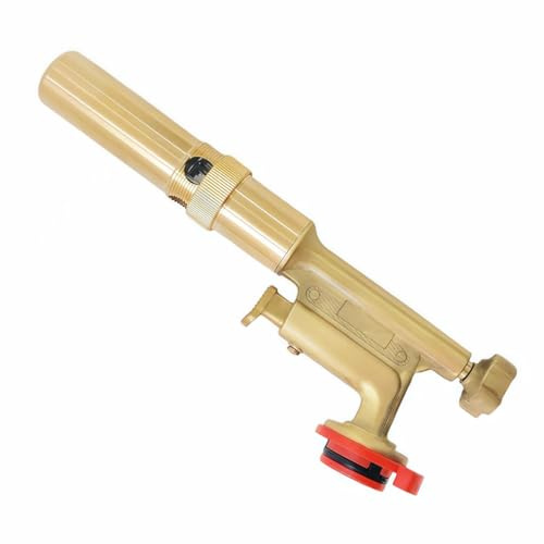 Butane Torches Kitchen Blow Lighter Pure copper Handheld Flamethrower Household Flame Igniter Cartridge Gas Cylinder Gun Head Kitchen Torch Lighter Flame Gun (Butane Gas Not Included)