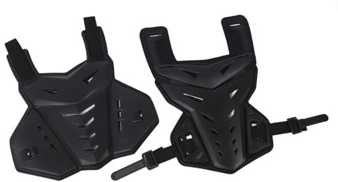 Jeffergarden Motocross Bröstskydd, Motorcykel Rustning Vest Vest Light Two Protection Stötdämpare Absorberar Bomulls Bekvämt PE -skal för Off -road lopp för Cykling