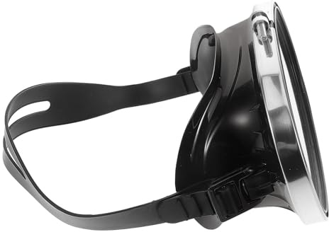 Máscara de Buceo Multifunción para Adultos Vidrio Templado | Antivaho, Visión Clara y Correa Ajustable, Pvc y Vidrio Templado, para Buceo y Natación