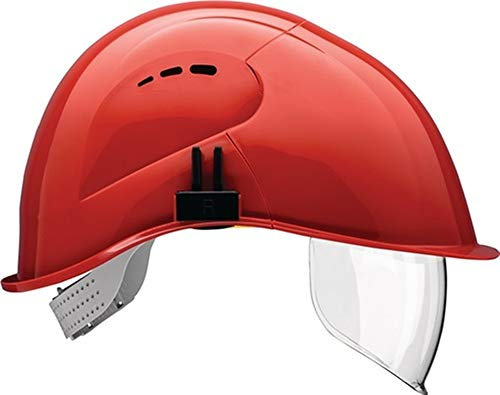 Voss Schutzhelm VisorLight, Karminrot, Polyethylen, EN 397