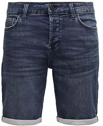 Only & Sons Onsply Reg D Blue Jog PK 8582 Dnm Noos Pantalones Cortos, Azul Denim, M Hombre