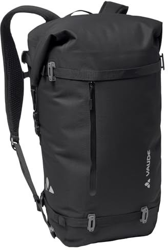 VAUDE Rucksack Proof 22 Liter, wasserdicht verschweißt, mit Wickelverschluss, Made in Germany, black, Einheitsgröße