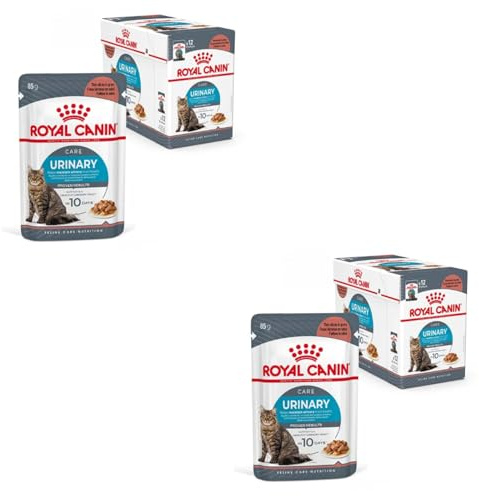 Royal Canin Urinary Care Gravy | Doppelpack | 2 x 12 x 85 g | Alleinfuttermittel für Katzen | Mineralstoffgleichgewicht